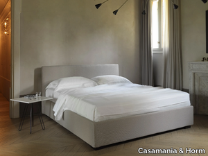 LIPARI PLUS - Upholstered bed with removable cover _ Casamania & Horm