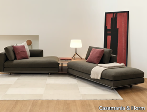 MILES - Sectional sofa with removable cover _ Casamania & Horm