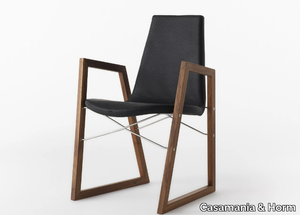 RAY - Sled base chair with armrests _ Casamania & Horm