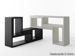 URBAN - Modular polyethylene bookcase _ Casamania & Horm