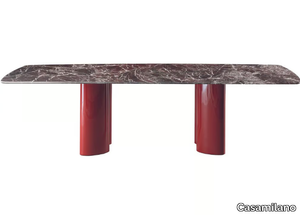 ARNE - Rectangular marble table _ Casamilano