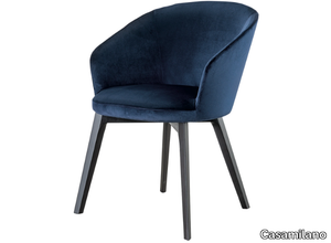 SHIRLEY - Upholstered fabric chair with armrests _ Casamilano