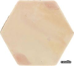 11.75 x 11.875 Unsealed Hexagon - Super Saltillo Round Edges Floor Tile