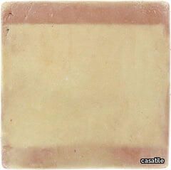 8.5 x 8.5 Sealed Super Saltillo Round Edges - Floor Tile