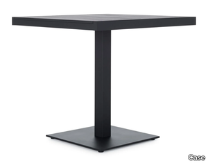 EOS - Square powder coated aluminium table _ Case