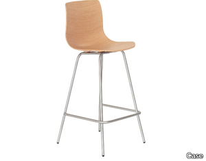 LOKU - High stool with back _ Case