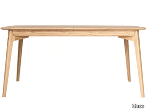 DULWICH - Extending rectangular oak table _ Case