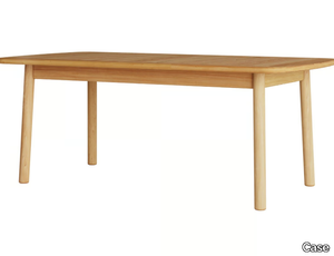 TANSO - Rectangular garden table _ Case