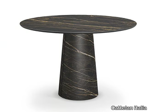 CUBA KERAMIK BISTROT - Round ceramic table _ Cattelan Italia