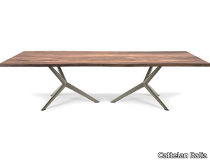 ATLANTIS WOOD - Rectangular wooden table _ Cattelan Italia