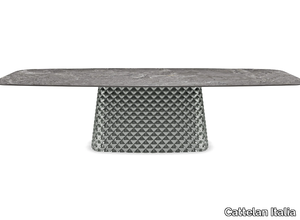 ATRIUM KERAMIK - Rectangular ceramic table _ Cattelan Italia