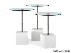 AXO - Round crystal coffee table _ Cattelan Italia