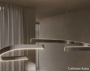 BLUEBELL - LED steel pendant lamp _ Cattelan Italia