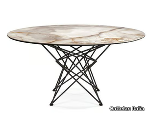 GORDON KERAMIK - Round ceramic table _ Cattelan Italia