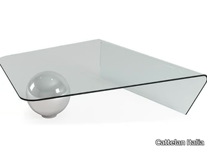 GLOBE - Low crystal coffee table _ Cattelan Italia