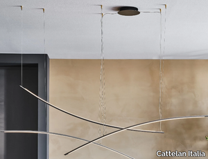 KATANA - Steel pendant lamp _ Cattelan Italia