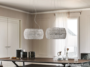 KIDAL - Pendant lamp with crystals _ Cattelan Italia