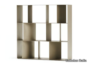 NAUTILUS - Freestanding open steel bookcase _ Cattelan Italia