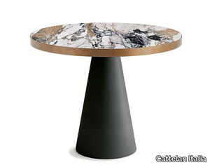 SATURNO KERAMIK BISTROT - Round ceramic table _ Cattelan Italia