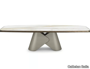 SCOTT KERAMIK PREMIUM - Barrel-shaped ceramic table _ Cattelan Italia