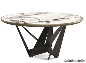 SKORPIO KERAMIK PREMIUM ROUND - Round ceramic table _ Cattelan Italia