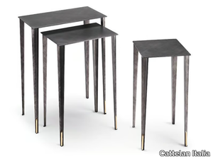 SPILLO - Steel high side table _ Cattelan Italia