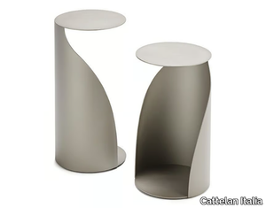 PENGUIN - Round steel coffee table _ Cattelan Italia