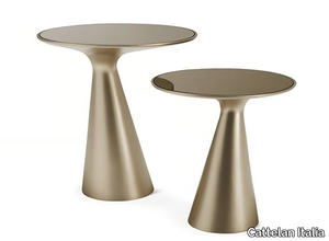 PEYOTE - Round polyurethane coffee table _ Cattelan Italia