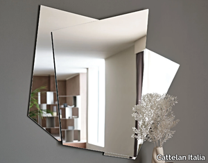 RISIKO - Wall-mounted mirror _ Cattelan Italia