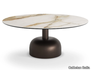 RITZ LOUNGE - Round ceramic table _ Cattelan Italia