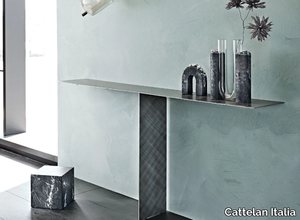 TEE - Rectangular steel console table _ Cattelan Italia