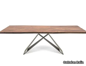 PREMIER WOOD - Rectangular wooden table _ Cattelan Italia