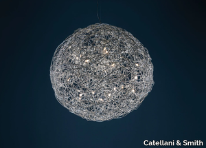 FIL DE FER - LED aluminium pendant lamp _ Catellani & Smith