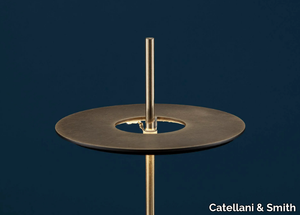 GIULIETTA BE - LED brass floor lamp cordless _ Catellani & Smith