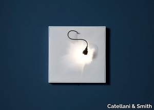 LUCE CHE DIPINGE - LED canvas wall lamp with swing arm _ Catellani & Smith