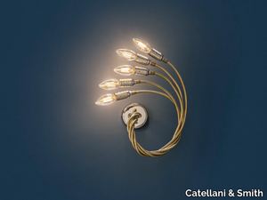 TURCIÙ 5 - LED metal wall lamp with swing arm _ Catellani & Smith