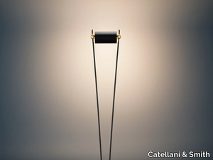 VI. - LED adjustable painted metal floor lamp _ Catellani & Smith