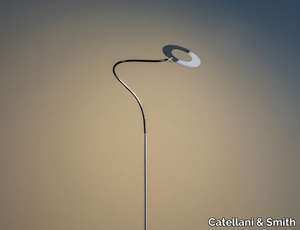 GIULIETTA - LED adjustable metal floor lamp _ Catellani & Smith