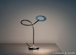 GIULIETTA - LED adjustable metal table lamp _ Catellani & Smith