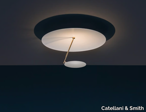 LEDERAM C150 - LED aluminium ceiling lamp _ Catellani & Smith