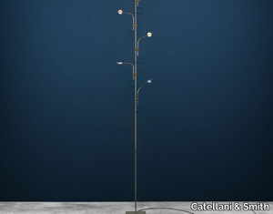 WA WA - LED metal floor lamp with dimmer _ Catellani & Smith