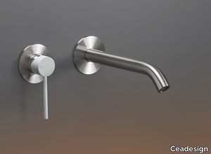 GASTONE 05 - Wall mounted mixer with spout _ Ceadesign