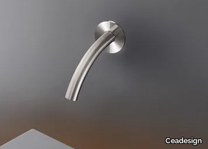 FREE IDEAS 51 - Wall-mounted stainless steel spout _ Ceadesign