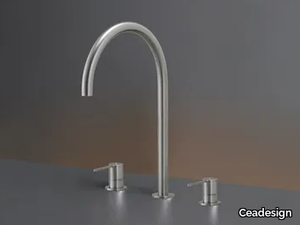 INNOVO INV45 - Three-hole mixer with swivelling spout H. 360 mm _ Ceadesign