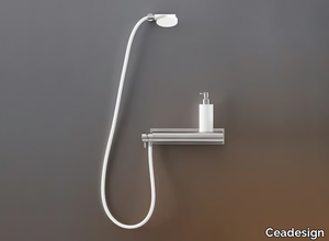 MILO360 98 - Wall mounted external mixer set with hand shower _ Ceadesign