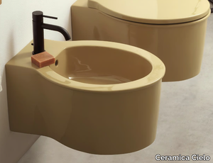 I CATINI - Wall-hung ceramic bidet _ Ceramica Cielo