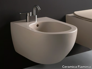 APP - Wall-hung ceramic bidet _ Ceramica Flaminia