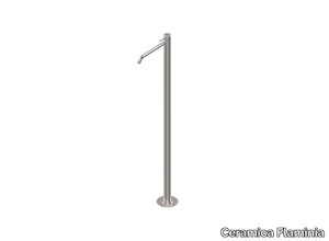 STIL - Floor standing stainless steel washbasin mixer _ Ceramica Flaminia