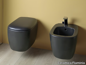 MONÒ GOSILENT - Wall-hung ceramic toilet _ Ceramica Flaminia