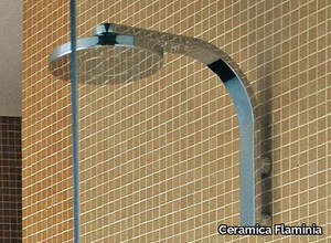 ONE - Wall-mounted rain shower _ Ceramica Flaminia